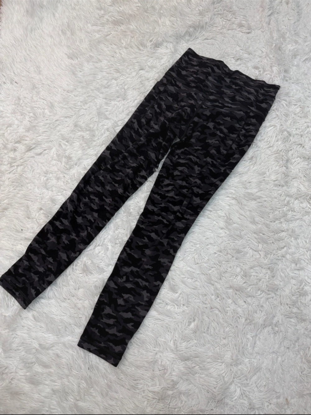Athleta grey camo print leggings xs